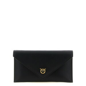 PINKO �s���R ���f�B�[�X ���z�E�J�[�h�P�[�X 105347A0F1Z99Q 'Flat Mini' wallet on chain Black onesize �y���������E�֐ō��z