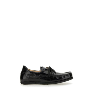 JACQUEMUS �W���b�N���X ���f�B�[�X ���[�t�@�[ 251FO1733164990 MOCCASIN THE BATTO BLACK 36 37 39 38 �y���������E�֐ō��z