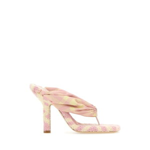 Burberry o[o[ fB[X T_ 8079968B8684 Printed fabric Pool Check thong mules Printed 36 37 38 39 40 41 37.5 38.5 yE֐ōz