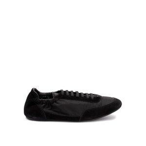 Prada �v���_ �����Y �X�j�[�J�[ 2EG479D7CFG001F0002 `Collapse` Re-Nylon And Suede Sneakers Black 10 6 11 7 6.5 8 7.5 9 8.5 �y���������E�֐ō��z