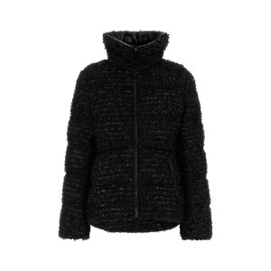 Moncler N[ fB[X _EWPbgER[g K20931A002455981W999 Black boucle Urbel down jacket Black 1 2 3 0 yE֐ōz