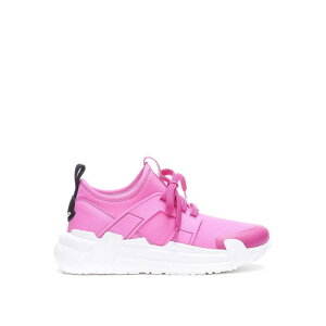 Moncler N[ fB[X Xj[J[ 4M00050M2936543 Calfskin blend sneakers Fuchsia 38 yE֐ōz