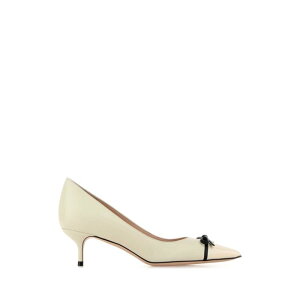 Valentino Garavani ���@�����e�B�m ���f�B�[�X �p���v�X�E�n�C�q�[�� 6W2S0LQ0DALA81 White leather VLogo pumps White 37 36 36.5 37.5 38 38.5 39 39.5 40 41 42 �y���������E�֐ō��z