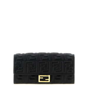 FENDI �t�F���f�B ���f�B�[�X ���z�E�J�[�h�P�[�X 8M0365AAJDF0KUR 'Baguette' wallet Black onesize �y���������E�֐ō��z