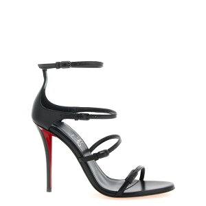 Christian Louboutin �N���X�`���� ���u�^�� ���f�B�[�X �T���_�� 1260783B439 'Milllenium' sandals Black 371/2 381/2 36 37 38 39 40 36.5 37.5 38.5 39.5 41 �y���������E�֐ō��z