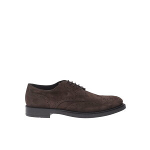 Tod's gbY Y [XAbv XXM62C00C10RE0S800 Suede derby shoes Brown 7 yE֐ōz