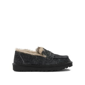 UGG �A�O ���f�B�[�X ���[�t�@�[ 1179390BLK Ellis loafers Black 5 6 7 8 9 �y���������E�֐ō��z