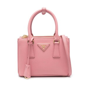 Prada �v���_ ���f�B�[�X �n���h�o�b�O�E�V�����_�[�o�b�O 1BA906VEOMNZVF0442 GALLERIA SAFFIANO LEATHER MINI BAG F0442 PETALO onesize �y���������E�֐ō��z