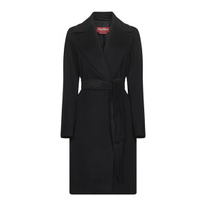 Max Mara Studio �}�b�N�X�}�[�� �X�e���f�B�I ���f�B�[�X �R�[�g 2526016091600DRAVENNA013 Max Mara Studio Coats Black Blacks and greys 38 40 42 44 34 36 �y���������E�֐ō��z