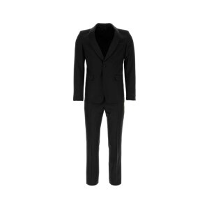 Prada �v���_ �����Y �X�[�c UAF421S1411099RF0002 Black wool blend suit Black 46 48 50 52 �y���������E�֐ō��z