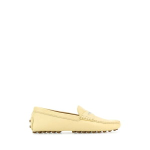 Tod's gbY fB[X [t@[ XXW22L0JB50SMXG030 Pastel yellow leather loafers Yellow 36 36.5 37 37.5 38 38.5 39 40 yE֐ōz