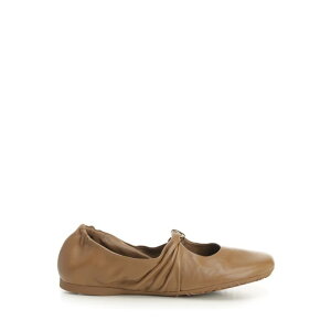 LOEWE ���G�x ���f�B�[�X �t���b�g�V���[�Y L815466X463980 Pebble ballerinas Beige EU36 EU40 EU41 EU34 EU35 EU37 EU38 EU39 EU42 36 37 38 39 40 41 �y���������E�֐ō��z