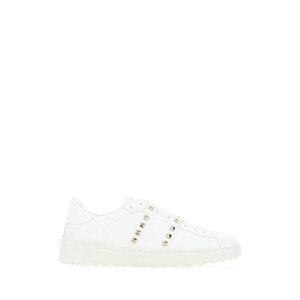 Valentino Garavani ���@�����e�B�m �����Y �X�j�[�J�[ 7Y2S0931BHS0BO White leather Rockstud Untitled sneakers White 401/2 411/2 421/2 40 41 42 43 44 39 41.5 42.5 45 40.5 �y���������E�֐ō��z