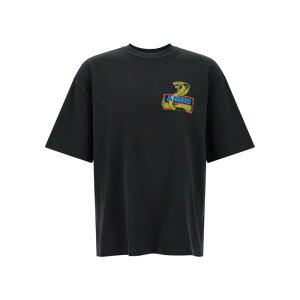 AMIRI �A�~�� �����Y T�V���c�E�J�b�g�\�[ AMJYTE1223BLACK 'Amiri Crystal Cobra' T-shirt Black L M S XL 2XL �y���������E�֐ō��z