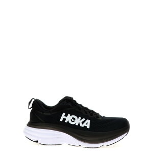 HOKA ONE ONE zJIlIl Y Xj[J[ 1127952BWHT 'Bondi 8' sneakers White/Black 6 6.5 yE֐ōz