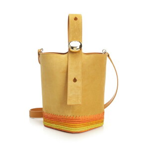 LOEWE Gx fB[X nhobOEV_[obO AANBBBMX268100 Bucket bag Pebble mini Yellow IT0 yE֐ōz