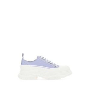 Alexander McQUEEN ALT_[E}bNC[ fB[X Xj[J[ 702042WHZ625439 Lilac leather Tread Slick sneakers Purple 35 36 36.5 37 37.5 38 38.5 39 40 41 yE֐ōz