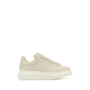 Alexander McQUEEN ALT_[E}bNC[ fB[X Xj[J[ 808173WHAEG9022 Ivory leather sneakers with ivory leather heel White 351/2 361/2 371/2 381/2 37 37.5 38.5 39 36 36.5 38 39.5 35 35.5 40 yE֐ō