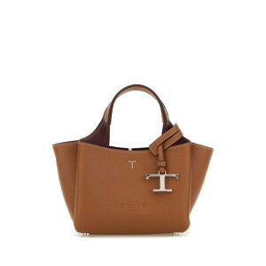Tod's �g�b�Y ���f�B�[�X �n���h�o�b�O�E�V�����_�[�o�b�O XBWAPAFL000QRI9P13 Caramel leather micro handbag Camel onesize �y���������E�֐ō��z