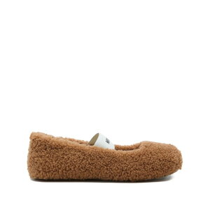MOON BOOT ���[���u�[�c ���f�B�[�X �t���b�g�V���[�Y 2400010M008 Moon Boot Flat shoes Brandy Light and natural 36 37 38 39 40 41 35 �y���������E�֐ō��z