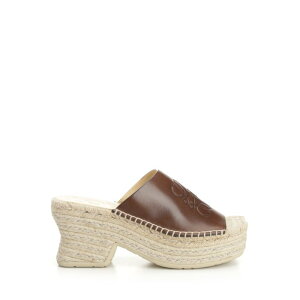 LOEWE Gx fB[X T_ L616465X733100 Petal platform espadrilles in vegetable tanned calfskin Brown EU36 EU38 EU39 EU40 EU41 EU34 EU35 EU37 EU42 36 37 38 39 40 41 yE֐ōz