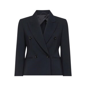 Max Mara �}�b�N�X�}�[�� ���f�B�[�X �u���U�[�E�W���P�b�g 2611041151600MXMDORICO002 Max Mara Jackets Blu 40 42 44 46 �y���������E�֐ō��z