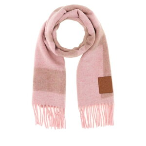 LOEWE ���G�x ���f�B�[�X �X�J�[�t�E�}�t���[ FSA3SS1W04LIGHTPINKPINK Embroidered cashmere scarf Pink onesize �y���������E�֐ō��z