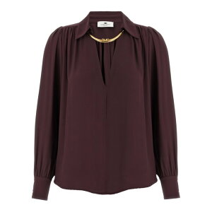 yyVubNtCf[ő80%OFF+P2{~zElisabetta Franchi GUxb^ tL fB[X VcEuEX CA12356E2EA4 Necklace shirt Purple IT40 IT42 IT44 IT46 46 44 42 40 38 yE֐ōz