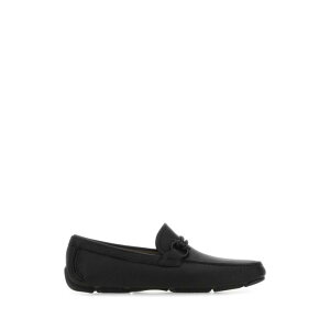 FERRAGAMO tFK Y [t@[ 02B7967133302ENERO Black leather loafers Black 5 5.5 6 6.5 7 7.5 8 8.5 9 9.5 10 10.5 11 yE֐ōz