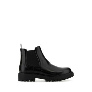 Prada �v���_ �����Y �u�[�c 2TE211FG001B4LF0002 Black leather ankle boots Black UK7 UK71/2 UK8 UK81/2 UK9 UK91/2 UK10 UK11 6 7 7.5 8 8.5 9 10 11 �y���������E�֐ō��z