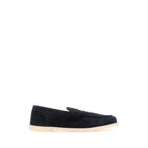 John Lobb �W�������u �����Y ���[�t�@�[ B0222FL5A Navy blue suede Pace loafers Blue 71/2 81/2 9 8 11 10 7 6 7.5 8.5 9.5 �y���������E�֐ō��z