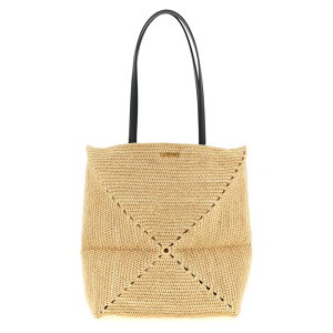 LOEWE ���G�x ���f�B�[�X �g�[�g�o�b�O A779G50X082123 Medium 'Puzzle Fold Tote' shopping bag Beige onesize IT0 �y���������E�֐ō��z