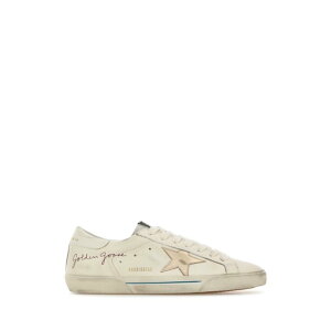 Golden Goose �S�[���f���O�[�X �����Y �X�j�[�J�[ GMF01015F00816610847 ivory leather Super Star sneakers White IT41 IT42 IT43 IT46 IT44 IT45 40 41 42 43 44 45 46 47 39 �y���������E�֐ō��z