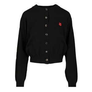 KENZO �P���]�[ ���f�B�[�X �j�b�g�E�Z�[�^�[�E�J�[�f�B�K�� FF62CA7183LB99J 'Boke Flower' embroidered cardigan Black 3XL 4XL 5XL L M S XL XS 2XL 2XS �y���������E�֐ō��z