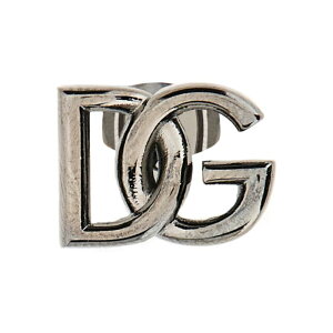Dolce & Gabbana h`FKbo[i Y sAXECO WER5M1W1111G7657 MONO DG LOGO EARRING SILVER onesize yE֐ōz