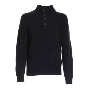 Barbour ouA[ Y jbgEZ[^[EJ[fBK MKN0585NY91 Half Zip patch sweater in blue Blue 2XL M S XL L yE֐ōz