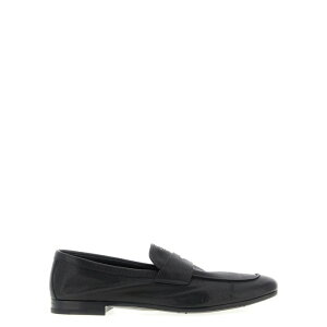 Prada �v���_ �����Y ���[�t�@�[ 2DF090FX0003ACMF0002 Leather loafers Black 10 11 6 7 8 9 �y���������E�֐ō��z