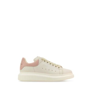 Alexander McQUEEN ALT_[E}bNC[ fB[X Xj[J[ 553770WIACU9050 White leather sneakers with pink leather heel White 351/2 361/2 371/2 381/2 40 36 37 38 39 35 37.5 38.5 35.5 36.5 yE֐ōz