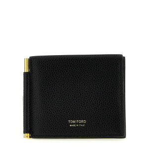 TOM FORD gtH[h Y zEJ[hP[X Y0231LCL158G1N001 Logo leather wallet Black onesize yE֐ōz