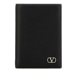 Valentino Garavani ���@�����e�B�m �����Y ���z�E�J�[�h�P�[�X 8Y2P0AP1UAG0NO Black leather card holder Black onesize �y���������E�֐ō��z
