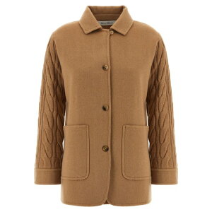yyVubNtCf[ő80%OFF+P2{~zMax Mara }bNX}[ fB[X R[g 2521316012600001 'Tacco' coat Beige M S XS yE֐ōz