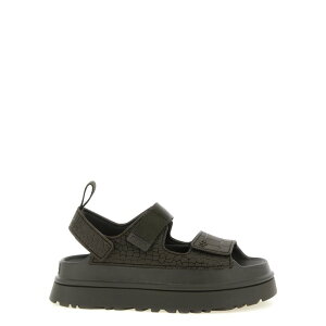 UGG �A�O ���f�B�[�X �T���_�� 1175311DNSS 'GoldenGlow Embossed' sandals Brown 36 37 38 39 40 5 6 7 8 9 10 41 �y���������E�֐ō��z