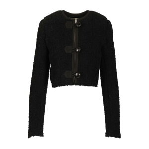 Isabel Marant �C�U�x�� �}���� ���f�B�[�X �u���U�[�E�W���P�b�g 26PVE0181FCD1E03I01BK Gradilia crop jacket Black FR30 FR32 FR34 FR36 FR38 FR40 FR42 FR44 FR46 FR48 FR50 FR52 FR54 FR56 FR58 38 40 34 36 �y���������E�֐ō��z