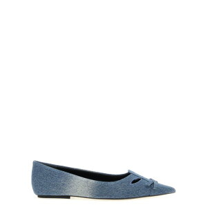 yyVX[p[Z[ ő80%OFF+P2{~zMarc Jacobs }[N WFCRuX fB[X tbgV[Y 2S5FFL001F18488 'The Denim Kat' ballet flats Blue IT36 IT37 IT38 IT39 IT40 IT41 37 36 39 38 40 41 yE