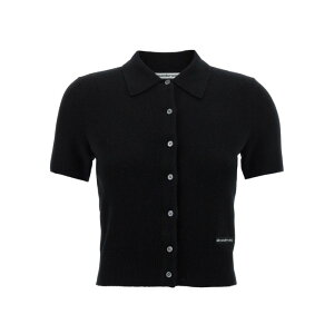 yyV}\ ő80%OFF+P2{zalexanderwang.t ALT_[ eB[ fB[X jbgEZ[^[EJ[fBK 4KC4251061001 Polo cardigan Black L M S yE֐ōz