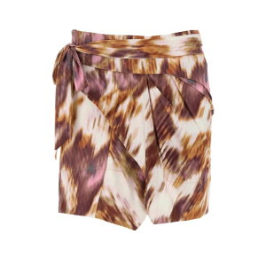 Isabel Marant Etoile �C�U�x�� �}���� �G�g���[�� ���f�B�[�X �X�J�[�g JU0198FDC1N09EECOE Printed cotton Berenice mini skirt Printed XS S M �y���������E�֐ō��z