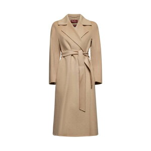 Max Mara Studio マックスマーラ ステュディオ レディース コート 2516011031600CLES066 Max Mara Studio Coats Beige 34 36 38 40 【送料無料・関税込】