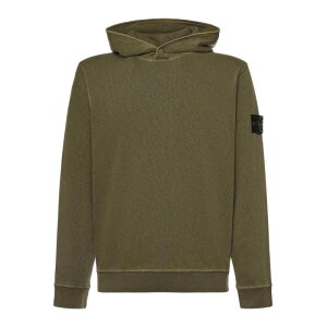 STONE ISLAND �X�g�[���A�C�����h �����Y �X�E�F�b�g�E�t�[�f�B�[ L1S156100031S0060V0141 Malfil Cotton Hoodie Green XL 2XL L M �y���������E�֐ō��z