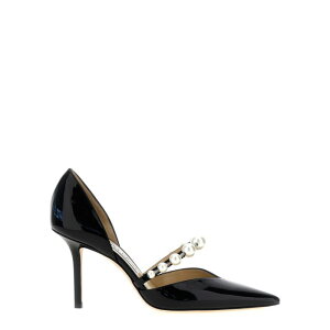 JIMMY CHOO �W�~�[ �`���E ���f�B�[�X �p���v�X�E�n�C�q�[�� AURELIE85XKMBLACKWHITE 'Aurelie' pumps White/Black IT38 371/2 381/2 38 39 37.5 40 35 35.5 36 36.5 37 38.5 41 �y���������E�֐ō��z