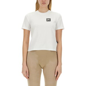 Palm Angels �p�[���G���W�F���X ���f�B�[�X T�V���c�E�J�b�g�\�[ PWAA044R24JER0020110 PALM SKI CLUB T-SHIRT WHITE L M S �y���������E�֐ō��z